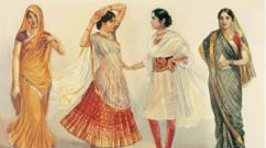 Сари - традиционная женская одежда в Индии